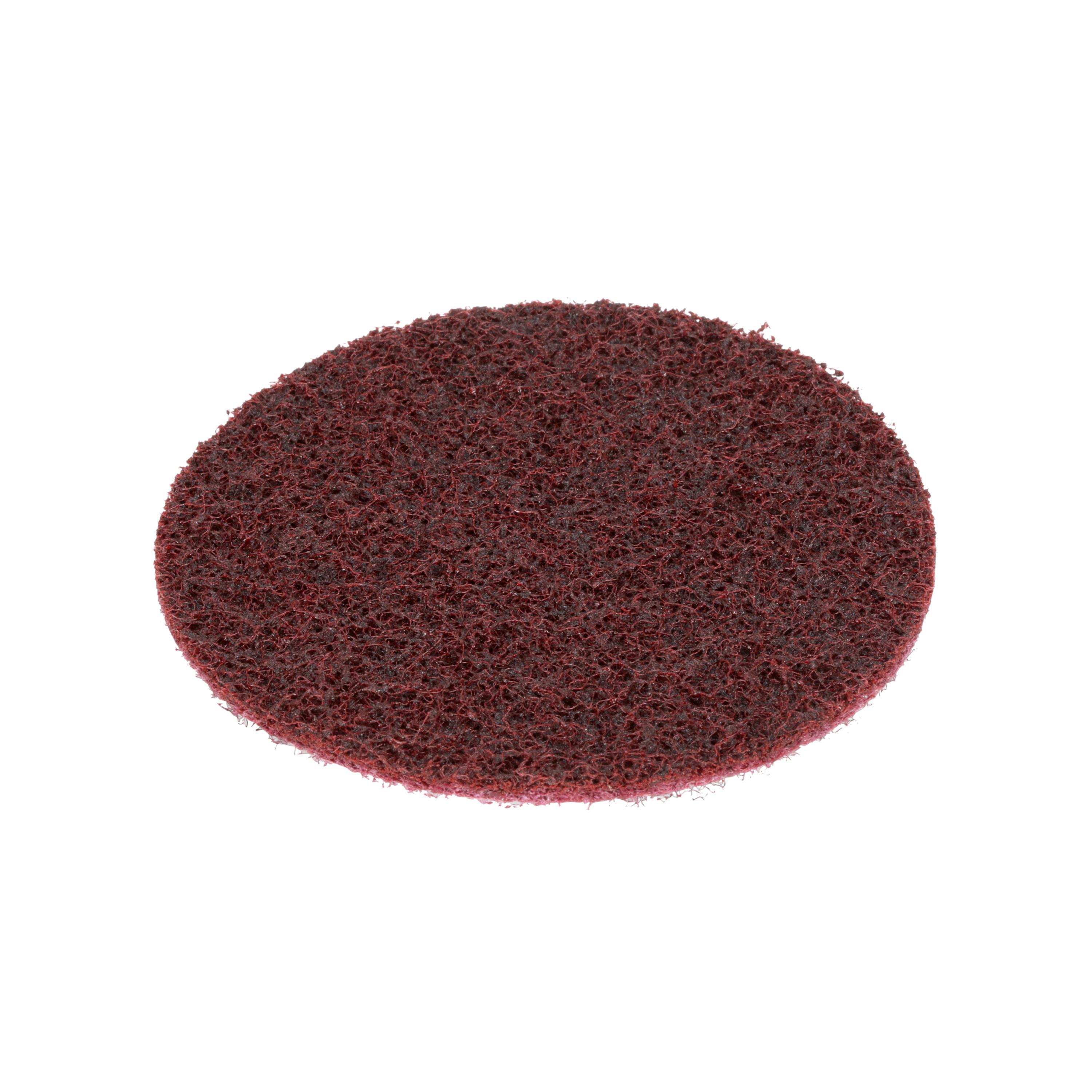 3M 7000000652 Surface Conditioning Disc, 4 in Dia Disc, Medium Grade, Aluminum Oxide Abrasive, Paper Backing - Non-Woven Abrasive Hook & Loop Discs